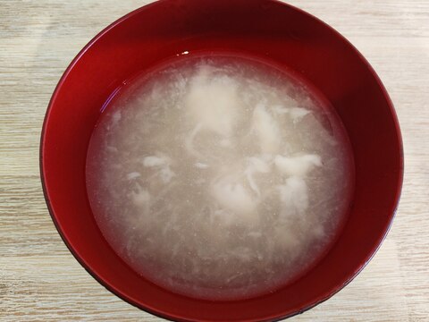 とろとろ☆長芋の中華スープ